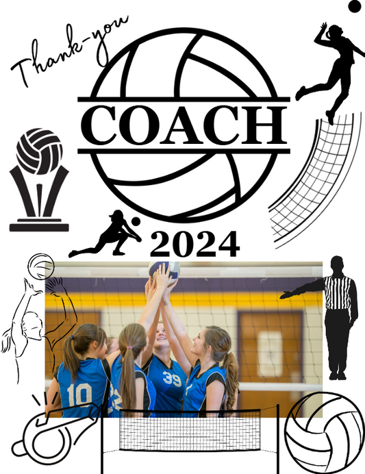 Thank-you Coach Volleyball Gift